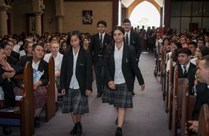 St Agnes Year 10 Graduation Mass 9 December 2014  231