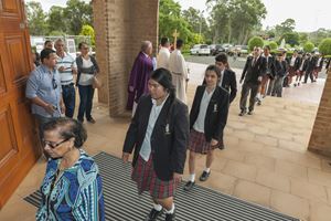 St Agnes Year 10 Graduation Mass 9 December 2014  071