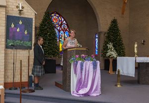 St Agnes Year 10 Graduation Mass 9 December 2014  087