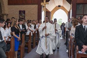 St Agnes Year 10 Graduation Mass 9 December 2014  090