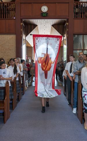 St Agnes Year 10 Graduation Mass 9 December 2014  097