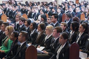 St Agnes Year 10 Graduation Mass 9 December 2014  123