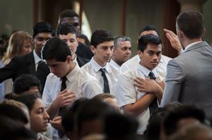 St Agnes Year 10 Graduation Mass 9 December 2014  193