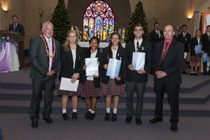 St Agnes Year 10 Graduation Mass 9 December 2014  240
