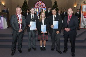 St Agnes Year 10 Graduation Mass 9 December 2014  243