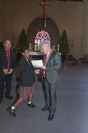 St Agnes Year 10 Graduation Mass 9 December 2014  245