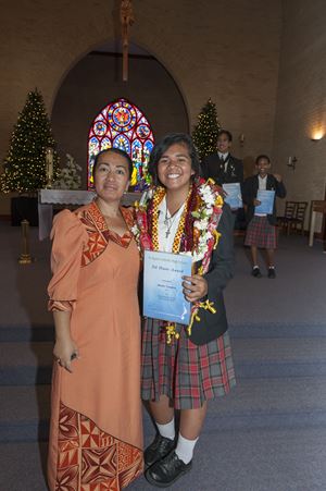 St Agnes Year 10 Graduation Mass 9 December 2014  252