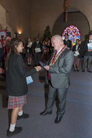 St Agnes Year 10 Graduation Mass 9 December 2014  262