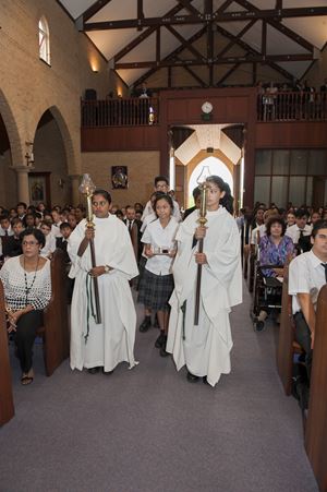 St Agnes Opening School Mass 6 February 2015  092
