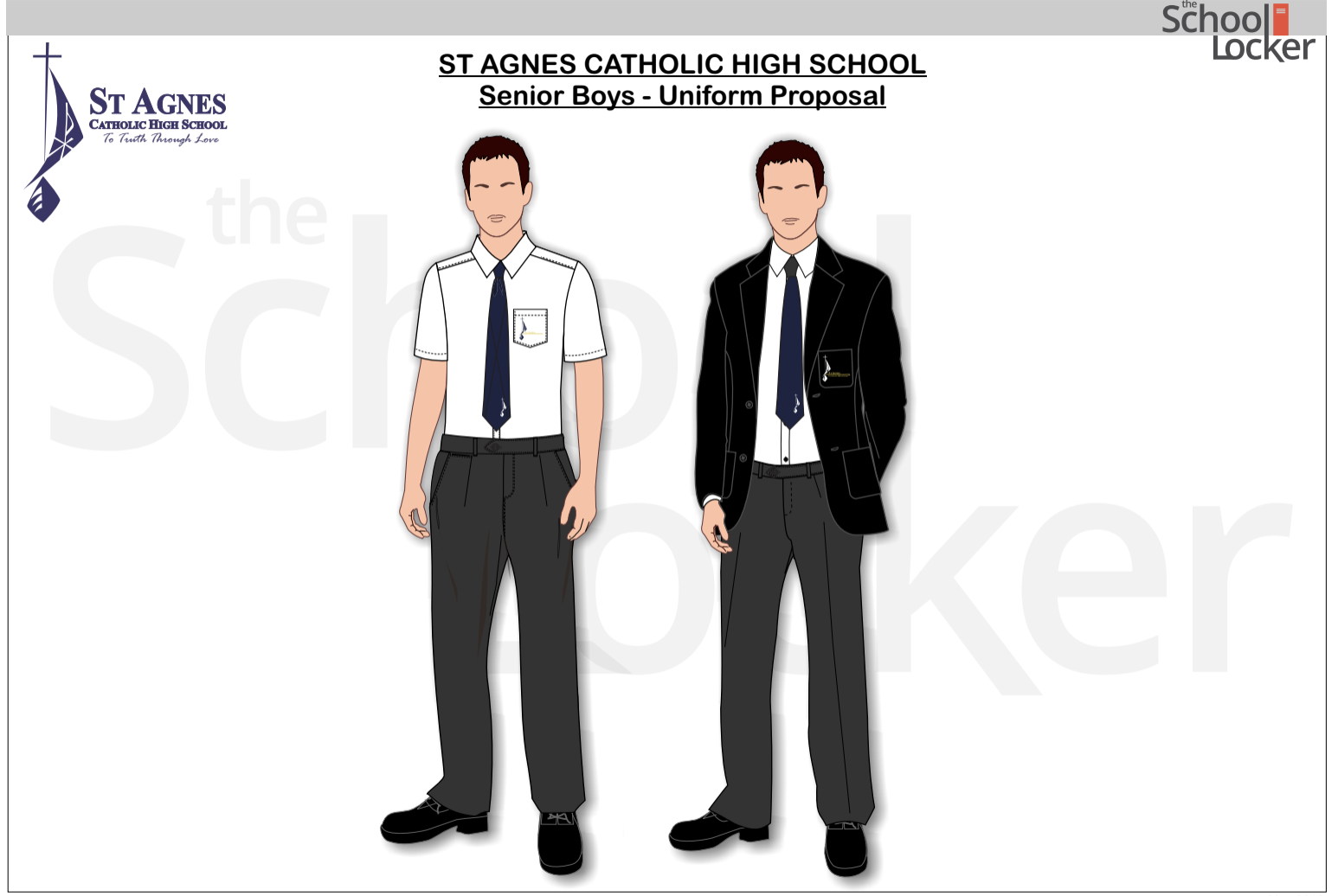 senior boys uniform