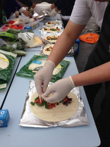 Student stalls at St Agnes Rooty Hill