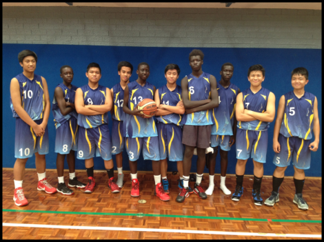 Intermediate Basketball Team at St Agnes Rooty Hill