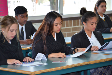 St Agnes Rooty Hill students