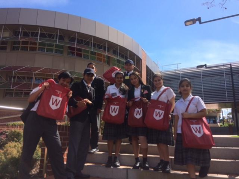 St Agnes Rooty HIll students at Uni