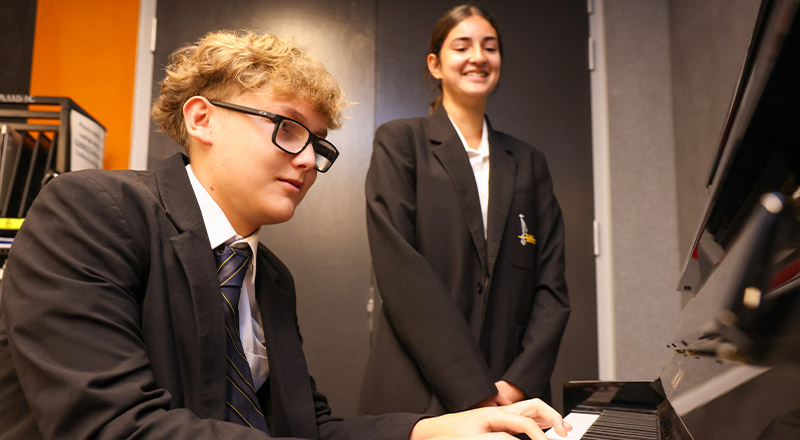 St Agnes Rooty Hill students