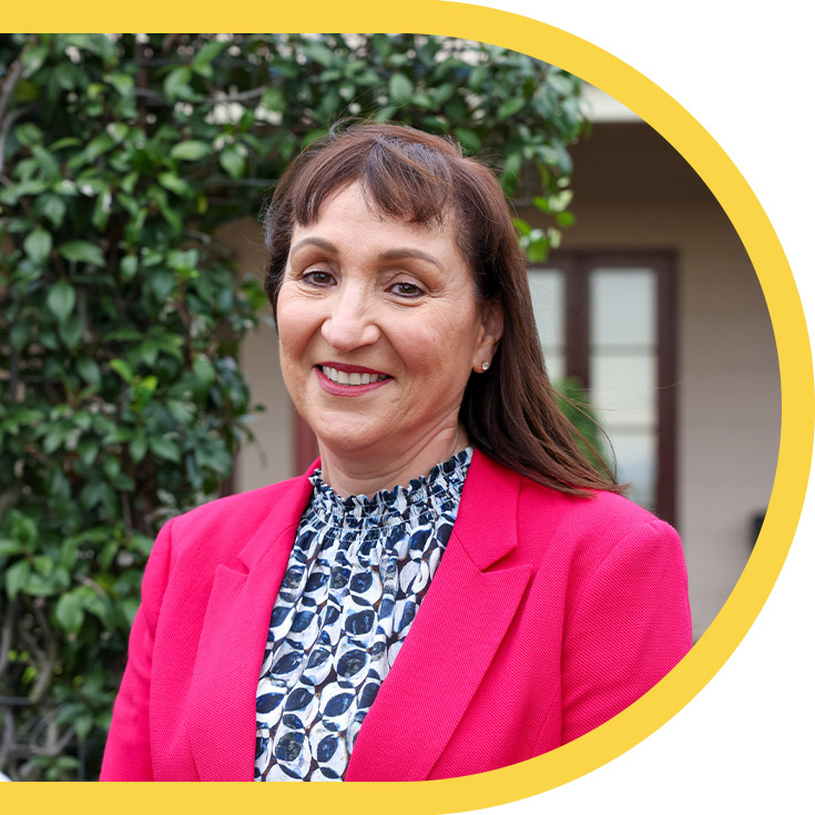 The principal of St Agnes Catholic High School Rooty Hill, Jeanette Holland